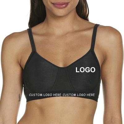 China OEM/ODM QUICK DRY Factory Logo Custom X-Temp Foam Wireless Support Adjustable Plus Size Women's/Ladies' Bra Sports Bra for sale