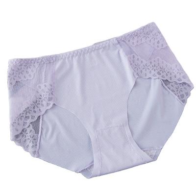 China Antibacterial Casual Sexy Panties Flower Lace Briefs Ropa Femenina Inside for sale