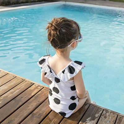 China 2020 Kids Babies Toddler Swimsuit Bathing Dot Bikini Swimsuit Breathable Beachwear for sale