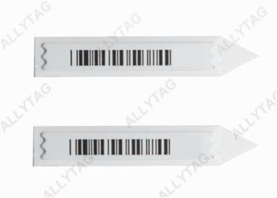 China High Sensor Anti Theft Labels AM / DR Frequency Insert Label Plastic Material for sale