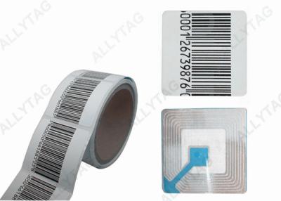 China 40x40mm Size RF Security Labels , Anti Theft Sticker Customized Shapes for sale