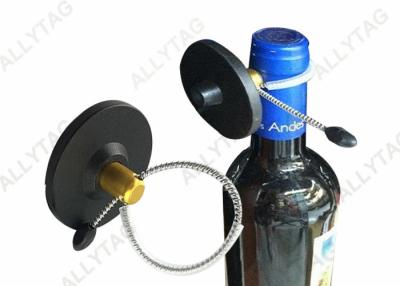 China Wine RF Liquor Security Tags 50mm Diameter With Strong Cable  / EAS Bottle Tag for sale