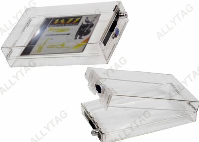 China Fireproof RF 8.2Mhz EAS Safer Box DVD / CD Keeper Supermarket Display Box for sale