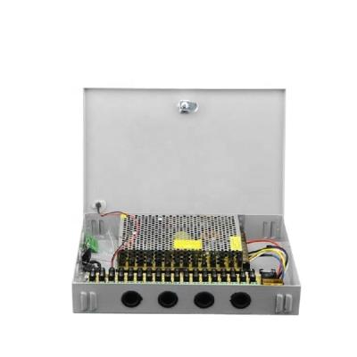 China Telecommunication Metal Box 18ch 12v 20a 240w CCTV Uninterrupted Switching Power Supply (ups) 1 year, single phase CCTV system NC 3months-1year; GUA for sale