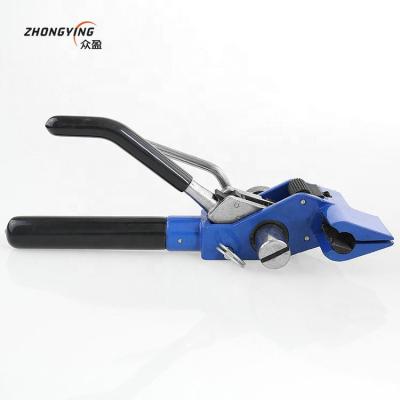 China Machine Packing LQA Stainless Steel Hand Tying Tool Tool Tie Gun Zipper Tie Gun for sale