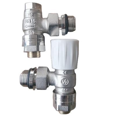 China Home Heating Industrial House Heating Manual Radiator Valves Thermostatic Valves For Wet UFH System for sale