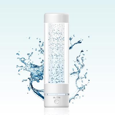 China High Effiency Best Sell Hydrogen Electrolysis Water Ionizer Antioxidant Rich Hydrogen Rich Portable Water Bottle for sale