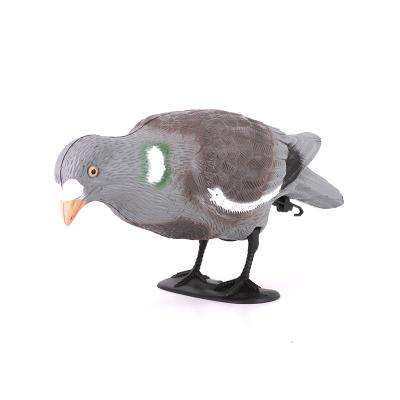 China Hunting Realistic Plastic Material Decoy Holder Stand PE Hunting Pigeon Outdoor Decoy Garden Decoy for sale