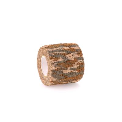 China ANTI-STATIC Self-adhesive Nonwoven Stealth Tape Hunting Gun Rifle Wrap Camouflage Yellow Digital Camouflage for sale