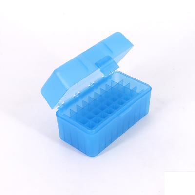 China Recycled Materials Customized Portable High Quality PP Plastic Box 50 Round Shell Box Waterproof Ammo Box Storage Case for sale