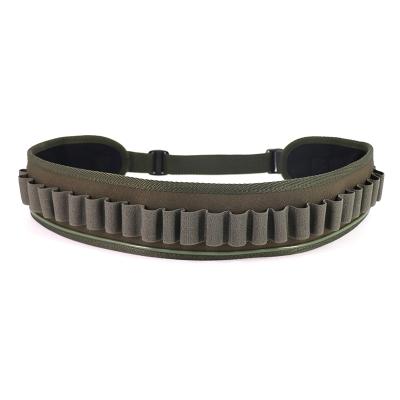 China Pvc Flocked 30 Holes Tactical Outdoor Hunting Pvc Flocked Waist Shell Belt Shell Holder for sale