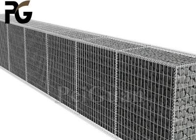 China 100x80x30cm 5mm Welded Mesh Gabion Landscape Decoration for sale