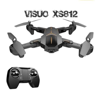 China 2020 New Product VISUO XS812 Headless Drone 4k Camera Wide Angle Mode GPS 5G WIFI One Head Mini Drone RC Helicopter Foldable Drone for sale