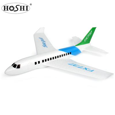 China New Arrival FX-737 RC Airplane Flat Hand Throwing Foam Durable RC Drone Glider 480mm Wing Span DIY Innovative EPP Crash Planes for sale