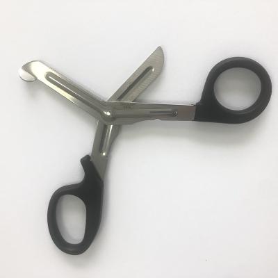 China Safety Skillful Bandage Scissors Bandage Scissors Portable Surgical Making Scissors for sale