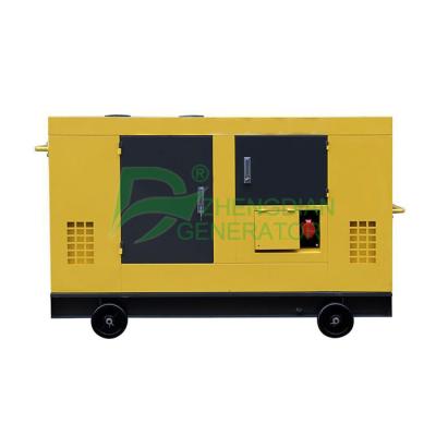 China 9kW 11kVA portable small silent diesel generator set for home 9Kw 11kVA diesel generator for sale