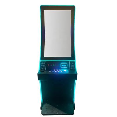 China Hardware skill machine stable cabinet curved touch screen coin pusher machine for sale for sale