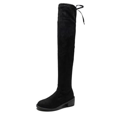 China Fashion Trend Size Winter Big Over - The Knee Women Boots Warm Long Boots Ladies Shoes Female Thigh High Boots for sale