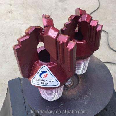 China Latest chinese product three wing step pdc steel drilling drag bit for sale