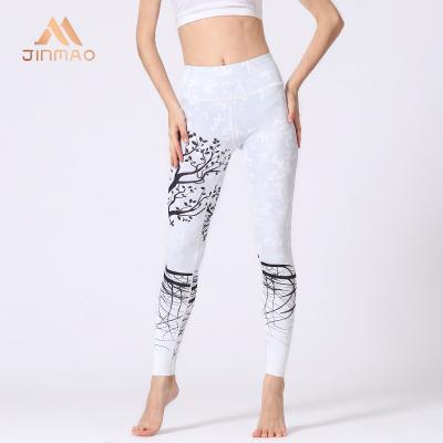 China OEM Fitness Sportswear Gym Gaiters High Waist Breathable Custom Slim Printed Active Yoga Pants For Women for sale