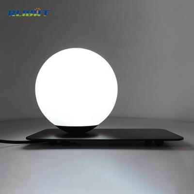 China Modern Rectangle Base E14 LED Desk Table Lights Furniture Modern Home Decoration Lamp Lighting Fixtures for sale