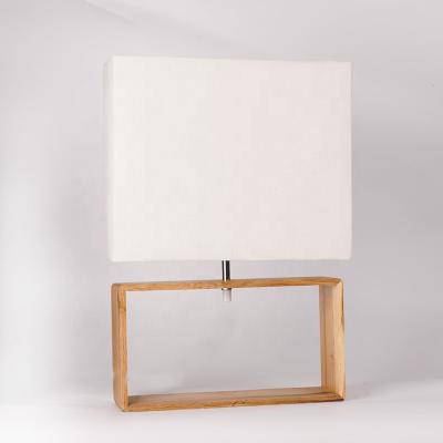 China Modern high quality custom made bedside living room hotel designer desk wooden table lamp decoration for sale