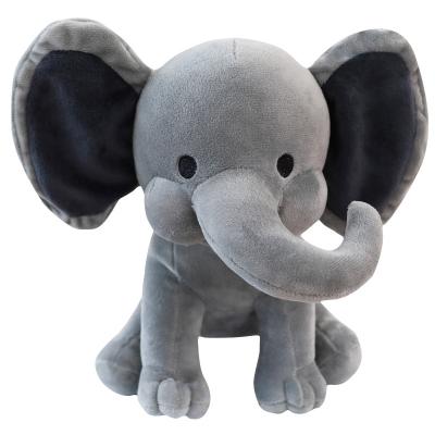 China Eco-Friendly Adorable Gray Soft Plush Toys Amazon Plush Stuffed Baby Pink Elephant for sale