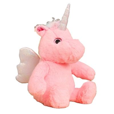 China Hot Selling Plush Toy Popular Unicorn Plush Light Up LED Music Unicorn Gift for sale