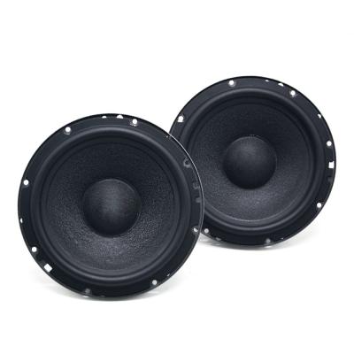 China professional wholesale 6.5 inch two way car speaker component powered car full range active speakers with MOLEI tweeter for sale