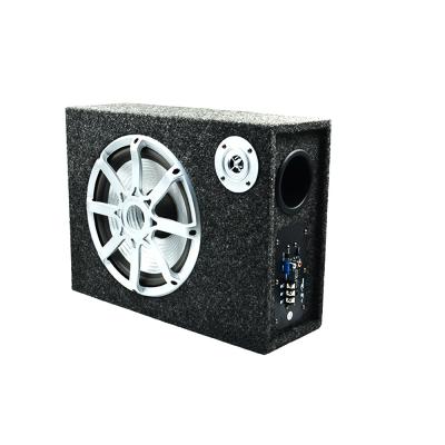 China Factory supply OEM 10 inch 12V car audio subwoofer square slim subwoofer 43.5cmX32.5cmX15.5cm for sale