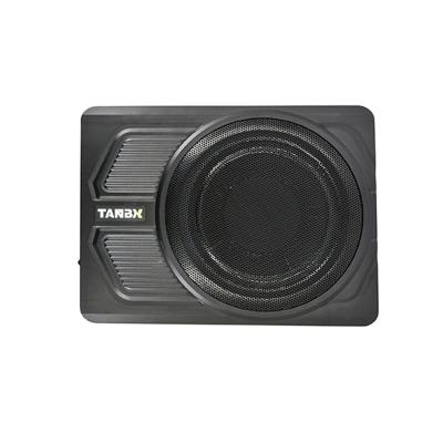 China Factory supply 10 inch car active thin subwoofer ultra-thin pure bass car under the seat subwoofer 32cmX26cmX7.5cm for sale