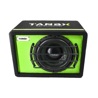 China factory wholesale power big 10 inch subs with box and car amp car subwoofer 10 bass woofer speaker sound box 45cmX30cmX32cm for sale