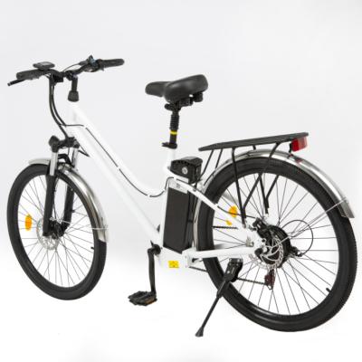 China Hot Selling Aluminum Alloy Eu Warehouse Stock Ebike 10Ah/36v350w Motor Lithium Battery Adult Electric Bike for sale