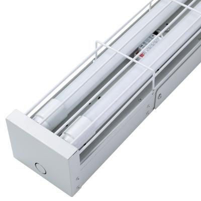 China IP20 Stairwell Easy Installation Microwave Detector Dimming LED Tube Slat Fit For Stairwell 4FT 2*18W PSS4S for sale