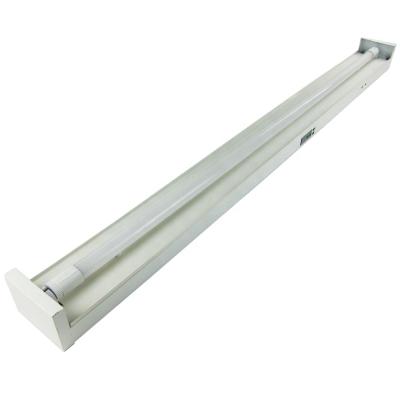 China WAREHOUSE FACTORY PASSAGE 4FT STAIRCASE Steel Body Tube Batten Fixture LED Bare Single LED Light Store Light for sale