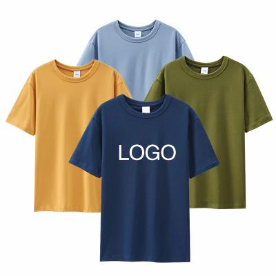 China Wholesale Men's High Quality Cotton Anti-Wrinkle T-shirt Oversized Short Sleeve Printing Graphic Tees for sale