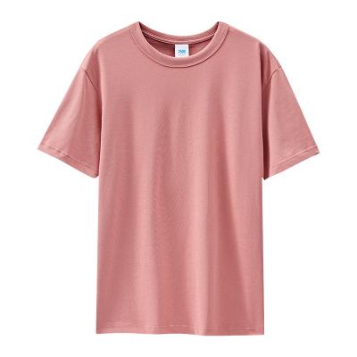 China White 180-280gsm T-shirt Silk Screen Printing Embroidery Printing Anti-Shrink 100% Cotton Fitted Custom Logo Quality T-shirt for sale