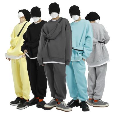 China Thermal Tracksuit Set Logo Mens Bulk Tracksuit Wholesale Custom Clothing Mens Sweat Suits Joggers Suits Cotton Set Jogging Sweatsuit for sale