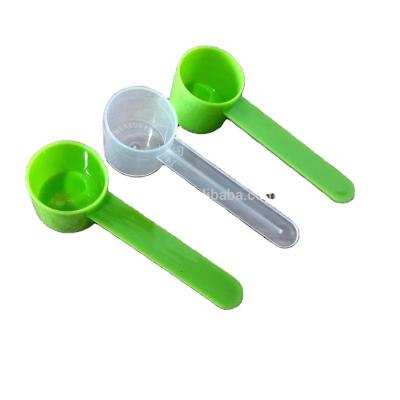 China Viable Plastic Measuring Cup 7.5ml Kitchen Doser Milk Powder Spoon Coffee Sugar Flour Scoop Accessories Promotional Gift Tool for sale