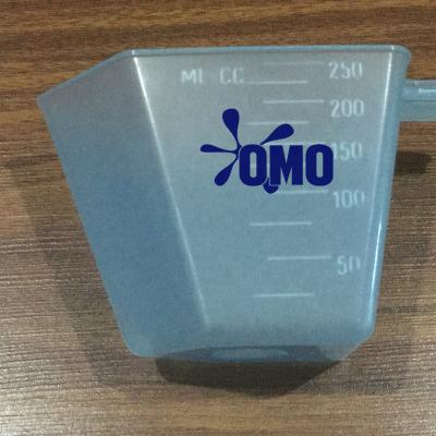 China 250ml 250CC Cup-8oz Measuring Jug Coffee Jug Container Viable Plastic Tool 125g Washing Powder Measuring Cup for sale