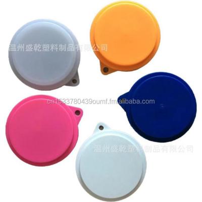 China Non-Refillable Dog Food Canned Lid PE Three-in-One Box Lid China Supplier Products Packaging Capsule OEM Customized Plastic Lid for sale