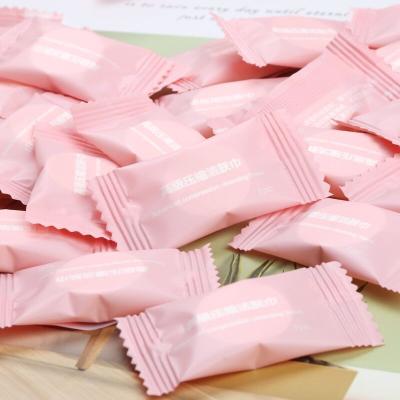 China Wholesale Price Travel Face Towel Cotton Custom Disposable Coin Cloths Portable Wet Cleansing Compressed Towel for sale