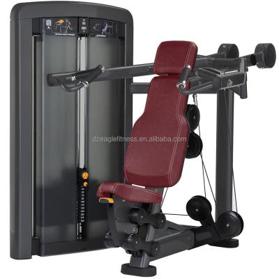 China Commercial Use Life Fitness Strength Machine Pin Loaded Gym Machine Shoulder Press Sport Item for sale