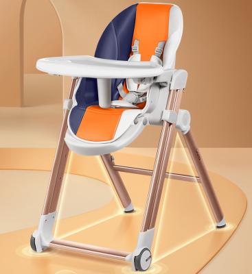 China Modern Foldable Multifunctional Umpire Chair Baby Feeding Eating Highchair Baby Umpire Chair Dining Chair For Babies Dining With Wheels for sale