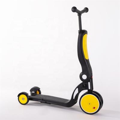 China New Fashion Design BEBELUX Outdoor 3 Wheel Foot Scooter 5 In 1 Foldable Kick Scooter Kids Scooter Children for sale