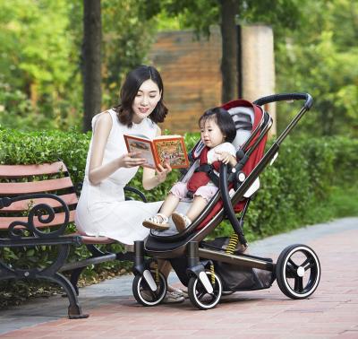 China BEBELUX Custom 360 Front Wheel Stroller Baby Folding Luxury OEM Strollers &&Carriers Travel Stroller for sale