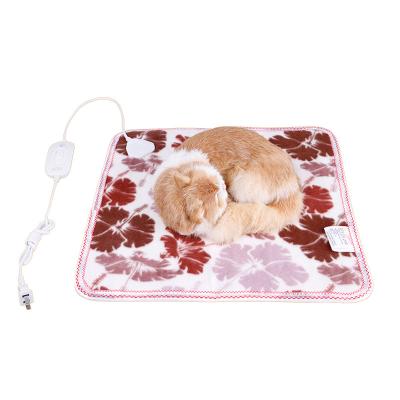 China Hot Stocked Sales Dog Heating Pad Pad for Cat Pet Heated Warming Pad for sale