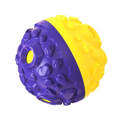 China Stocked Durable Rubber Dog Toys for Medium and Large Aggressive Chewers with Squeaker for sale