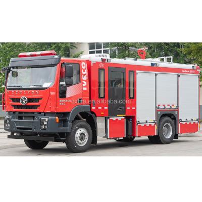 China Compressed Air Foam Fire Truck 3001 - 5000L for sale