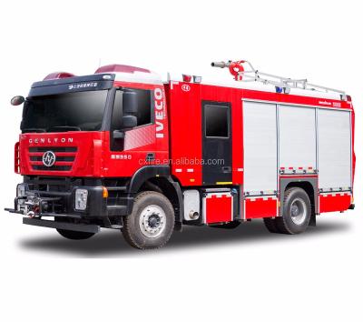 China Municipal Fire Truck 3001 - 5000L for sale